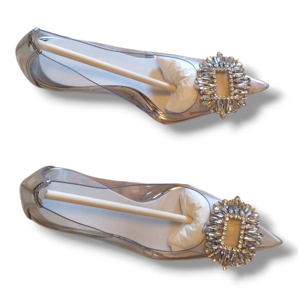 Good American Cinderella Rhinestone Heels - Picture 5 of 9